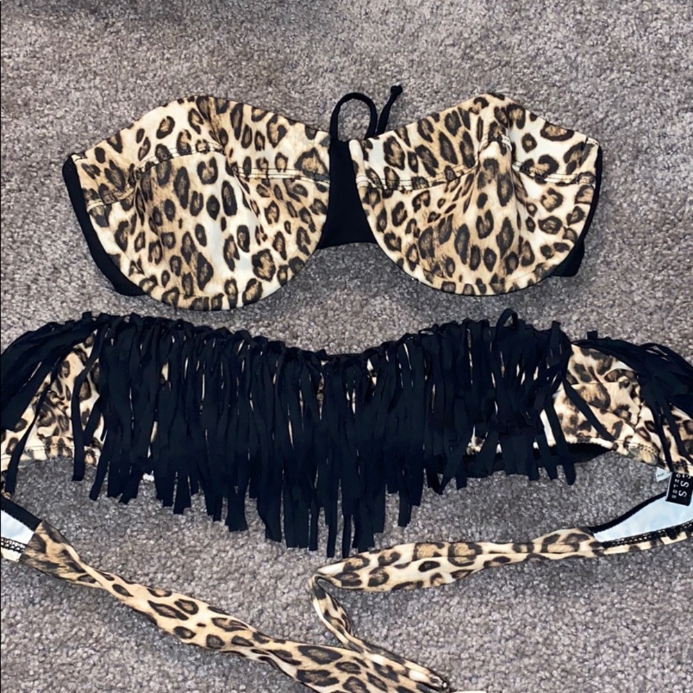 Two guess bathing suit tops!